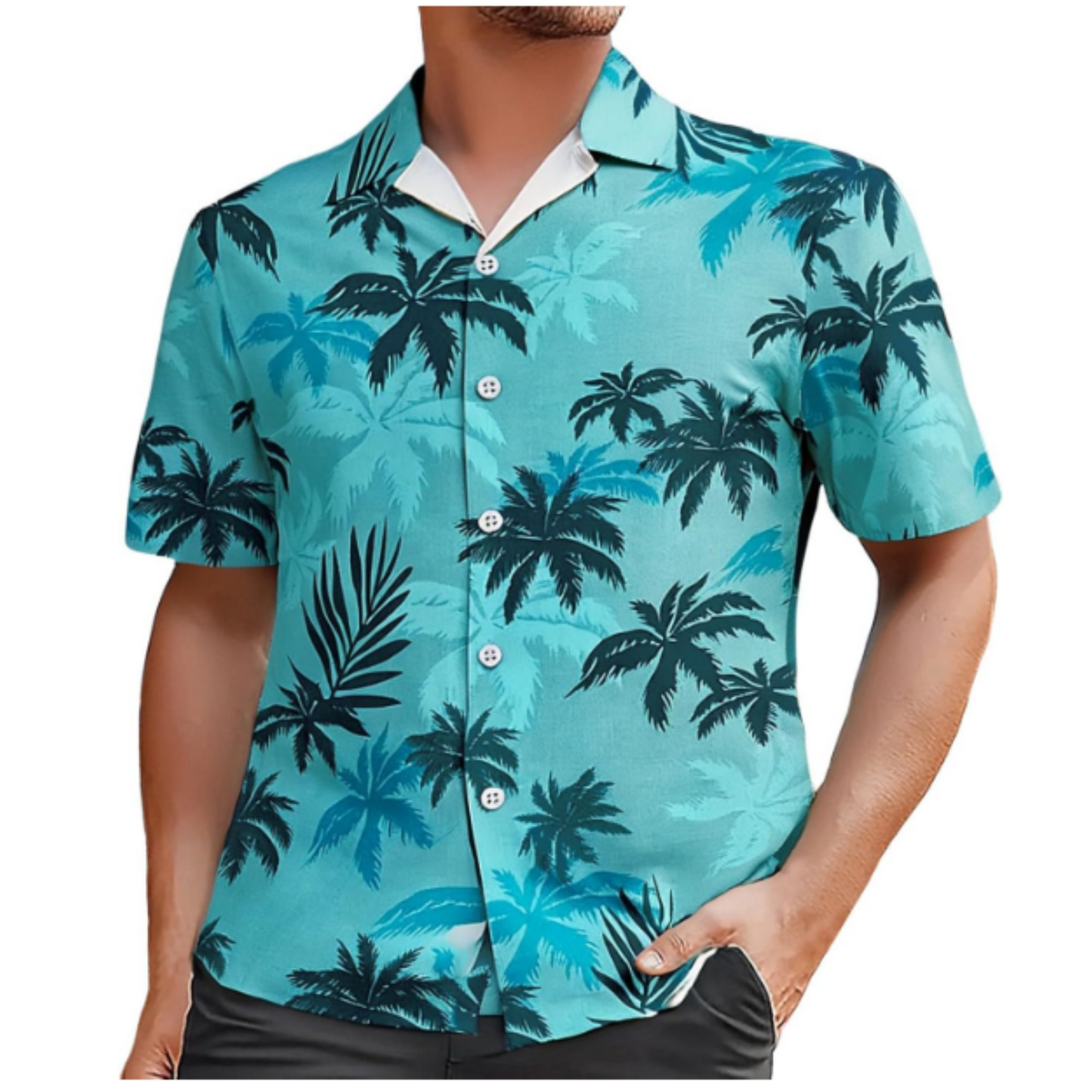 Camisa 80s Miami Retro - Ocean