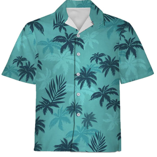 Camisa 80s Miami Retro - Ocean